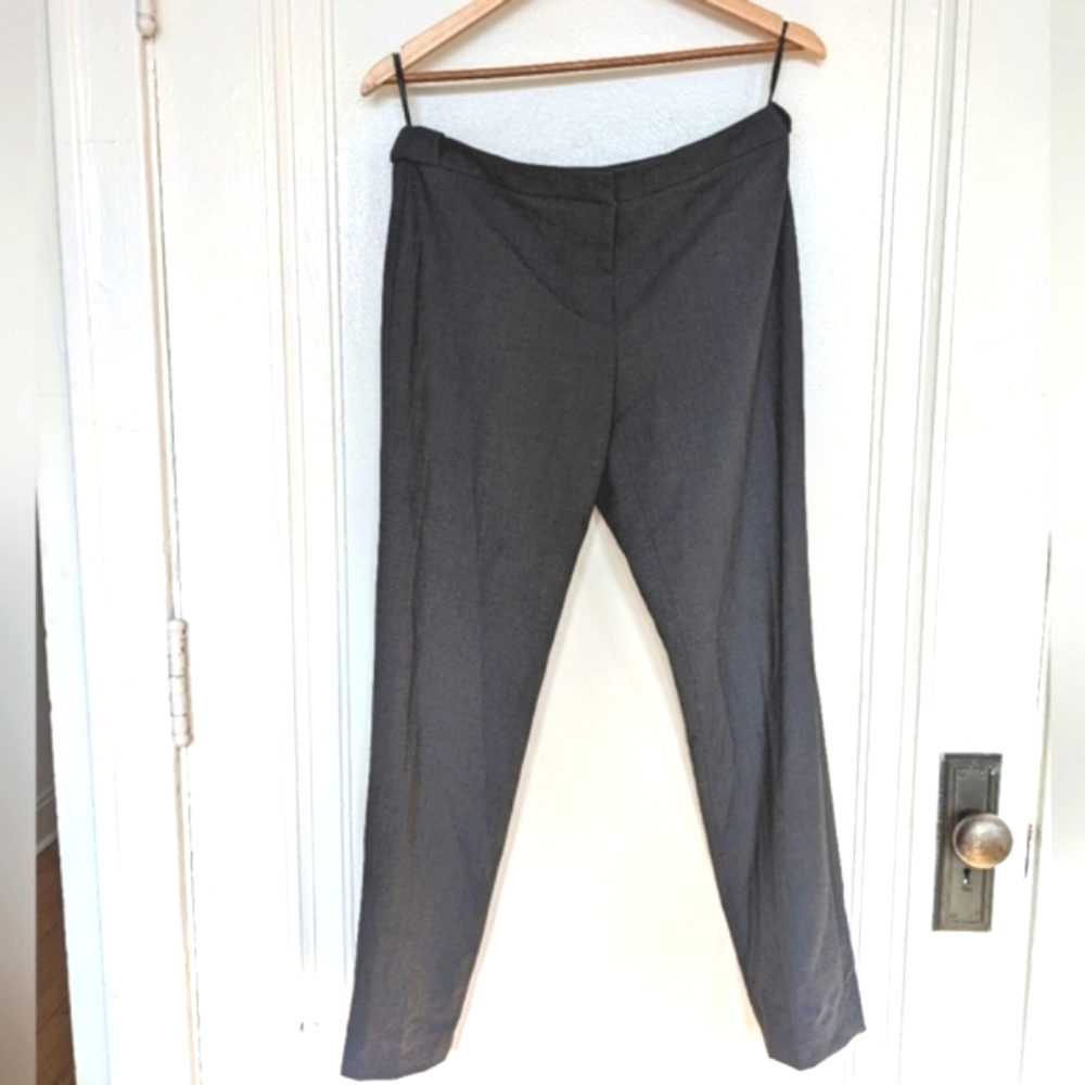 EUC grey Calvin Klein highline suit pants, size 6